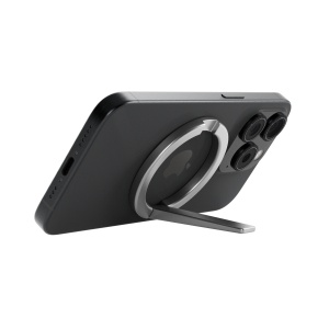 Suporti, MagStand Edge, Stand & holder for magsafe, Aluminium, Argintiu - vetter.store _4