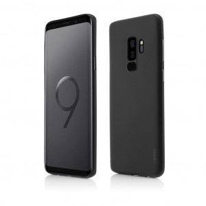 Outlet online GSM, 185, More Series, Husa Samsung Galaxy S9 Plus Clip-On, Ultra Thin Air Series, Negru, vetter.store