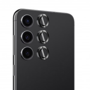 Folii Galaxy S24 Plus, Folie/Geam de protectie Samsung Galaxy S24+, Individual Camera Lens Protector, Neagra - vetter.store _1