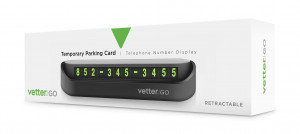 Suporti, Suport numar telefon auto Vetter GO, parcare temporara - vetter.store _2