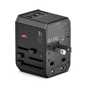 Incarcatoare Retea, Incarcator/Adaptor de priza universal GaN Voyager 70W PD/PPS - vetter.store _3