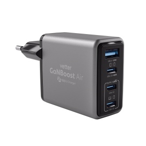 Incarcator GaNBoost Air 100W, 3x USB-C, 1x USB A, Charger - vetter.store_2