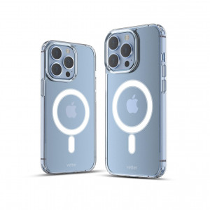 Huse iPhone 13 Pro, Husa Crystal Series, iPhone 13 Pro, Compatibila MagSafe, Transparent - vetter.store _2