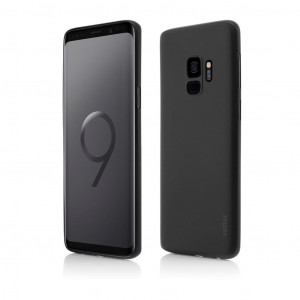 GSM outlet online, 186, More Series, Husa Samsung Galaxy S9 Clip-On, Ultra Thin Air Series, Negru, vetter.store