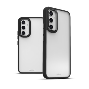 Huse Samsung/More Series, Husa Samsung Galaxy A55 Clip-On Hybrid, Matt, Negru - vetter.store _3