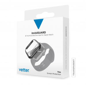 Huse Apple Watch, Protectie invisiGUARD, All round protective case for Apple Watch 9, 8, 7, 6, 5, 4, 40/41mm - vetter.store _6