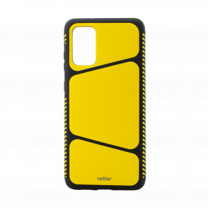 Vetter Smart Case für Samsung Galaxy S20 Plus, Anti-Schock, Combo Serie, Gelb