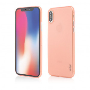 Oferte Outlet accesorii telefoane, 190, More Series, Husa iPhone XS, X Clip-On, Ultra Thin Air Series, Roz, vetter.store