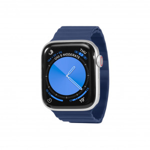 Curea keepON magnetica, Apple Watch 38/40/41/42 mm, albastru