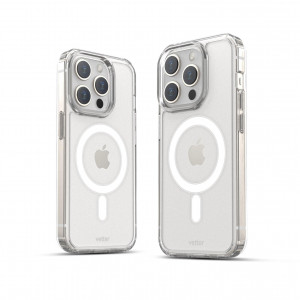 Huse iPhone 15 Pro Max, Husa iPhone 15 Pro Max Soft Pro, Compatibila MagSafe, Clear - vetter.store _2