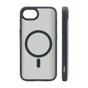 Husa pentru iPhone 17e, 16e, Clip-On Hybrid, Matt, MagSafe Compatible, Black - Img 2