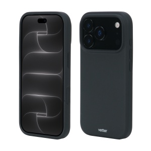 Husa pentru iPhone 18 Pro Max, 17 Pro Max, Clip-On Soft Touch Silk Series Mag Safe Compatible, Black