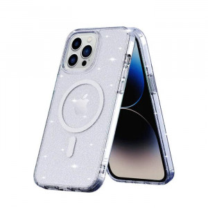 iPhone 14 Pro tok, MagSafe kompatibilis, Soft Pro Glitter