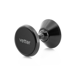 Suporti, Magnetic Car Holder with Double Swivel Ball, Adhesive Mounting, Negru - vetter.store _2