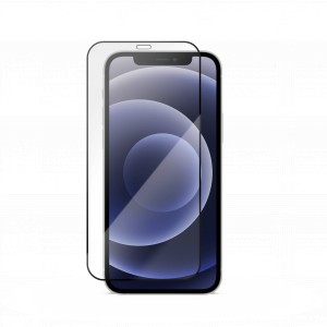 Case iPhone 12 mini, Full Frame Tempered Glass Vetter GO, Black