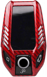 Huse Chei Auto, Husa Vetter pentru cheie cu display BMW, made from Carbon - vetter.store _2