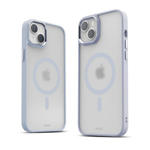 Huse iPhone 14, Husa iPhone 14 Clip-On Hybrid Matt, Royal Blue - vetter.store _2