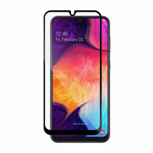 Outlet GSM, 158, More Series, Folie Protectie Ecran Samsung Galaxy A50, Galaxy A30, Full Frame Tempered Glass Vetter GO , vetter.store