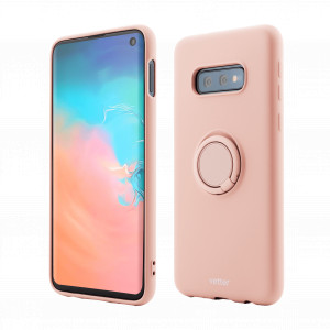 Vetter Case pour Samsung Galaxy S10e, Soft Pro avec iStand magnétique, rose