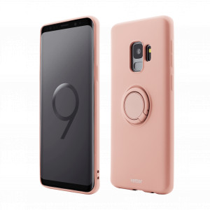 More Series, Husa Samsung Galaxy S9 Soft Pro with Magnetic iStand, Roz - vetter.store