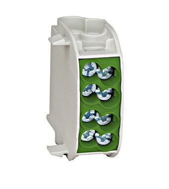 Clema derivatie imbinare cablu Cupru-Aluminiu, 25mmp, 1p izolata verde