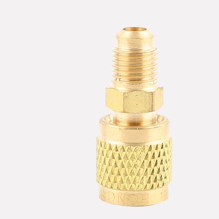 Adaptor pentru freon R410a 1/4"F - 5/16"M cap mobil