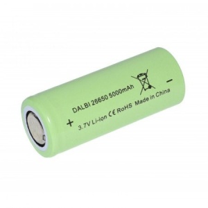 Acumulator profesional 26650 Li-ion 3,7V - 5000mAh - Img 2