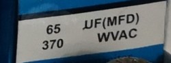 Condensator pornire motor 65 uF