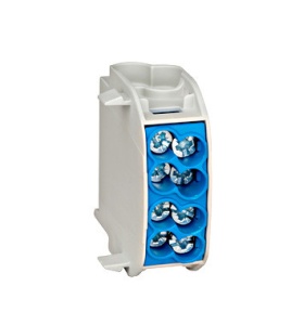 Clema derivatie imbinare cablu Cupru-Aluminiu, 25mmp, 1p izolată-albastra - Img 2