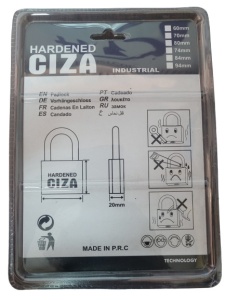 Lacat santier hardened din material de inalta calitate, 70 mm antitaiere - Img 2