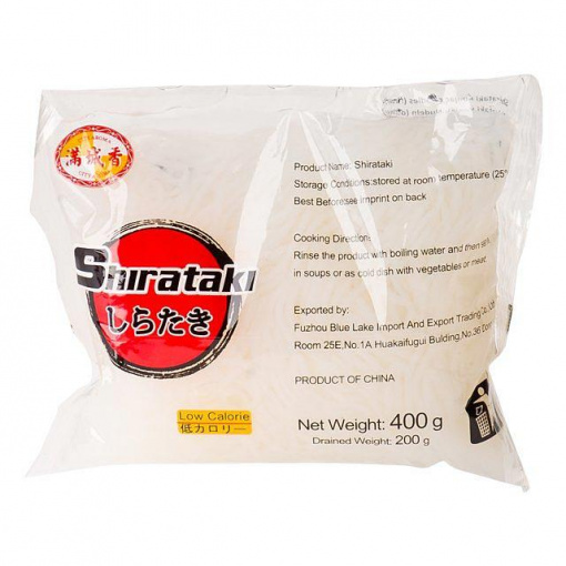 Paste Shirataki Konjac (subtiri) 400 g