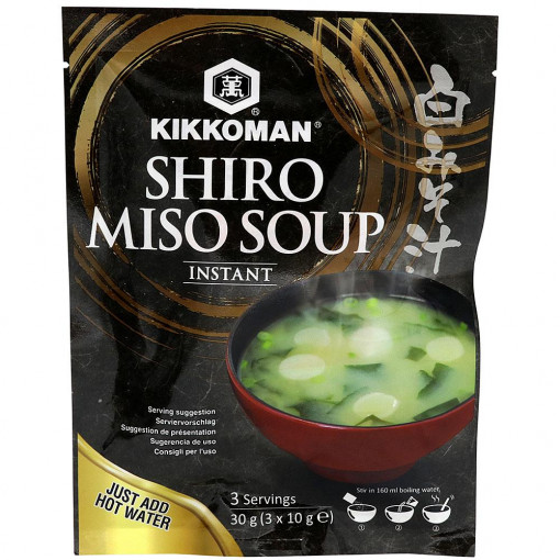 Supa instant Shiro Miso (miso alb) 30 g (3 x 10 g)