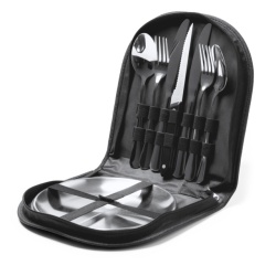 CONJUNTO PRATOS E TALHERES