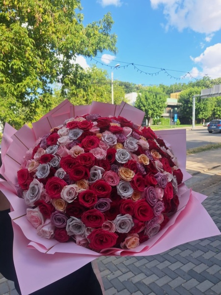 buchet 201 trandafiri