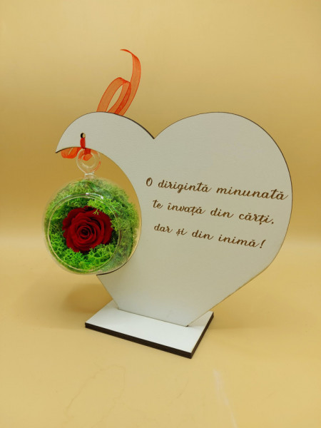 Inima cu trandafir criogenat- Diriginta - Img 2