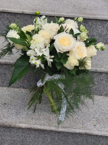 Buchet flori albe - Img 3