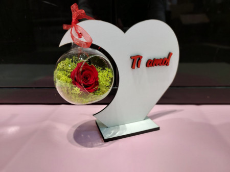 Trandafir criogenat I love you - Img 3