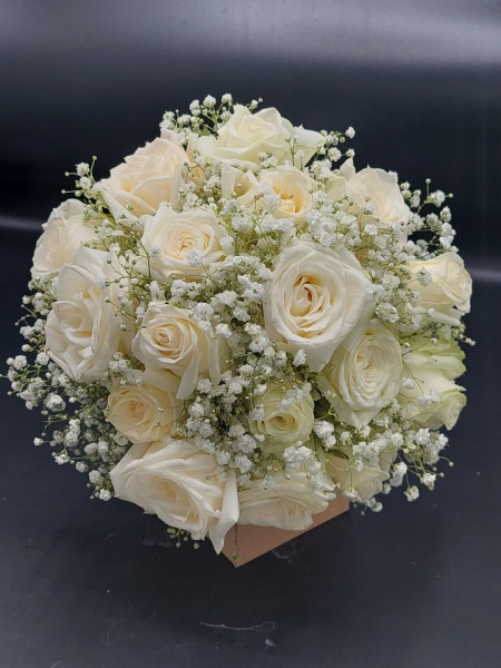 Buchet nunta cu trandafiri premium - Img 3