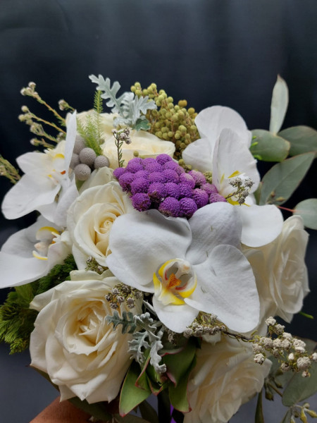 Buchet mireasa cu orhidee - Img 2
