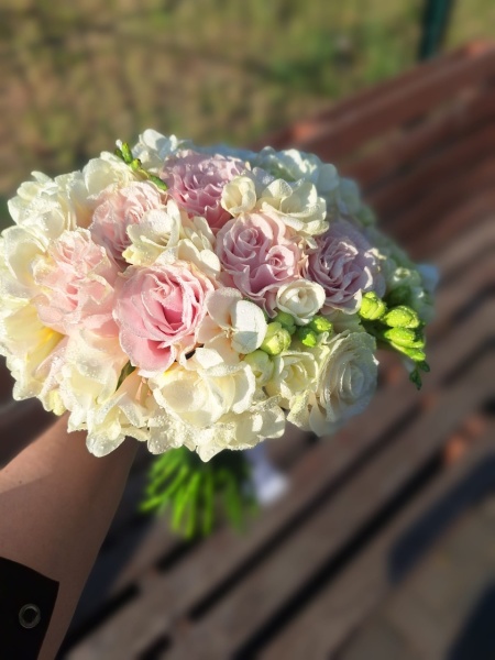 buchet mireasa elegant craiova