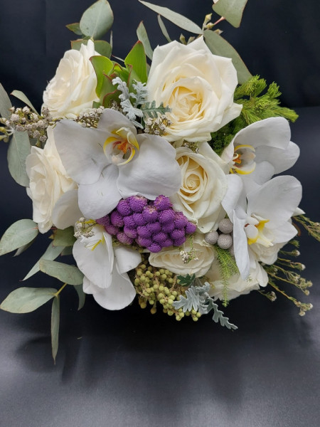 Buchet mireasa cu orhidee - Img 3
