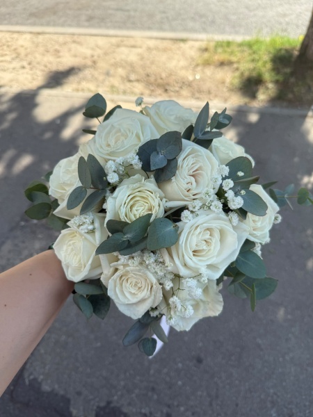 buchet cununie trandafiri craiova