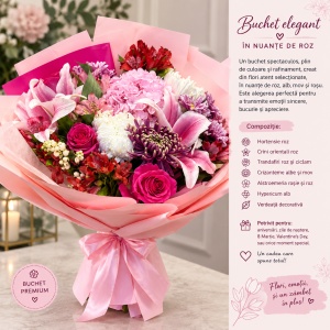 Buchet la alegerea floristului - Perfect pentru orice ocazie si vârstă