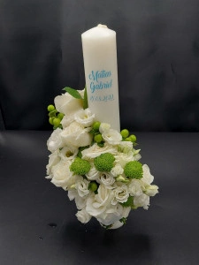 Lumanare botez personalizata