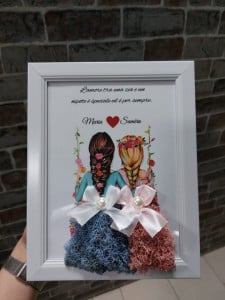Tablou cu licheni - Mesaj personalizat