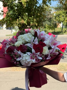Buchet mare si elegant „Pasiune”