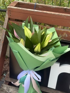 Buchet crini roz