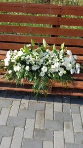 Aranjament funerar pentru sicriu 1m