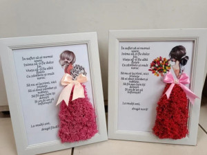 Set Tablou Cu Licheni Fiica+Nora