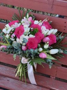 Buchet colorat